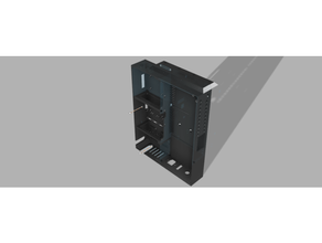 cr10 10s all one hanging enclosure 3d printer cr-10 creality electronics 3d print model - Mito3D