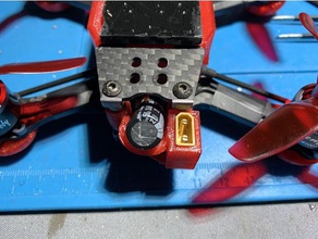 armattan gecko cauda capacitor rede xt30 titular 3d print model - Mito3D