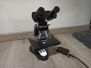 led titolare leitz wetzlar sm microscopio 3d print model - Mito3D