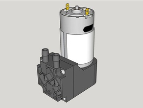vacuum pump model 3d print model - Mito3D