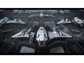 star citizen crusader ares ion 3d print model - Mito3D