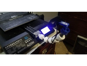 geeetech a20m top tutucu Genius c270 webcam sahibi 3d print model - Mito3D