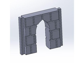 modular dungeon paredes extras 3d print model - Mito3D