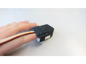finger cramp pulse oximeter ver m5 heart unit m5stack 3d print model - Mito3D
