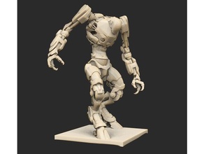 cyberpunk Roboter x6 fiction Zukunft Maschinen nephilim denken Sie daran erinnern sich an mich Wissenschaft seraphim zorn 3d print model - Mito3D