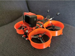 cinexplorer - cinewhoop exploring cinematic shots air unit diy diydrones dji hd fpv drone droneracing drones racing gopro hero hero6 hero7 mini quadcopter frame whoop 3d print model - Mito3D