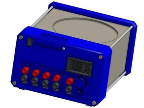 powerlab otro atx fuente de alimentación laboratorio la 3d print model - Mito3D