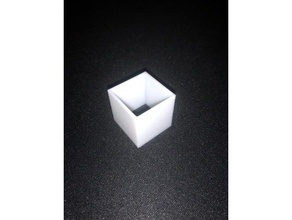 xyz cubo de calibración flujo 3d print model - Mito3D