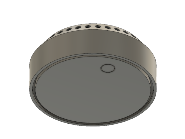 detector de fumaça shell substituição o design alarme 3D print model - Mito3D