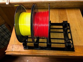 drybox multi-spool filament holder 3d print model - Mito3D