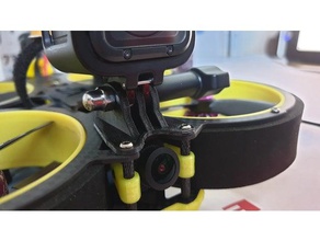 iflight calabrone gopro mount bumblebee 3d print model - Mito3D