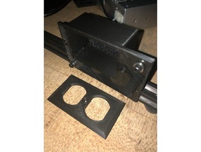 receptacle box 3d print model - Mito3D