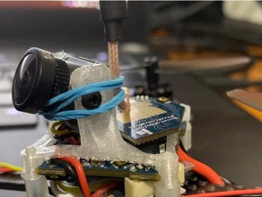 nano-cam-whoop-mount 3d print model - Mito3D