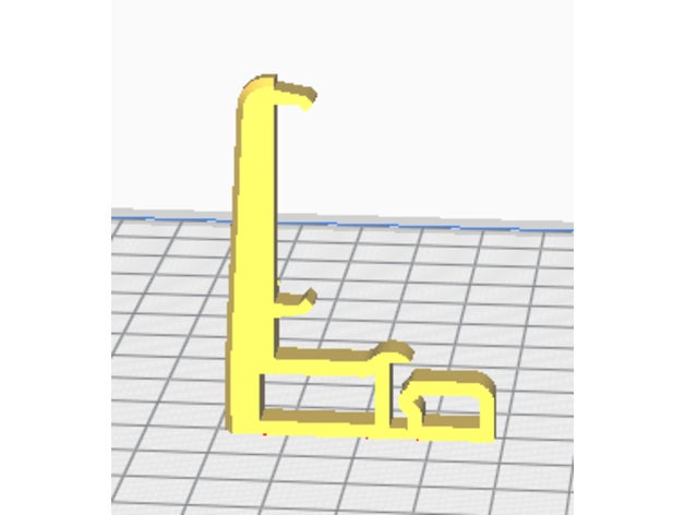 slot car track wall barrier bracket - narrow carrera124 carrera132 carrera 132 slotcar 3D print model - Mito3D