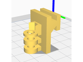 monoprice seçin mini smartpi touch2 araç askı mpsm raspberry pi 3d print model - Mito3D