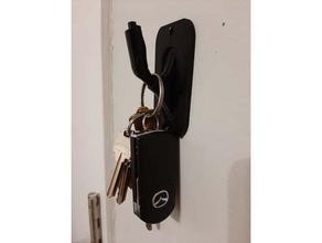 handbreak keychain holder le titulaire un trousseau de clés porte-clefs 3d print model - Mito3D