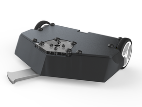 150g orizzontale spinner droni da combattimento antweight robot fairyweight micro 3d print model - Mito3D