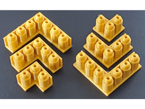 montini tijolos para construção, pip tira lego compatível bloco bouwstenen briques blocos de construção 3d print model - Mito3D
