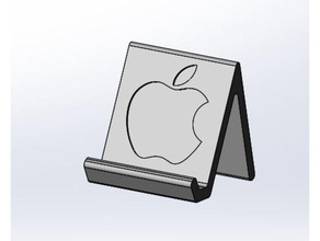 apple phone stand 3d print model - Mito3D