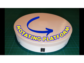 rotación de la plataforma arduino cumple con impresión en 3d motor paso a 28byj-48 + uln2003 3d print model - Mito3D