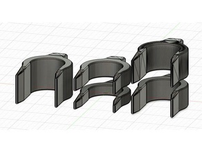 ender série de spool grampo grampos creality ender5 ender3 3 5 filamento clipe 3d print model - Mito3D