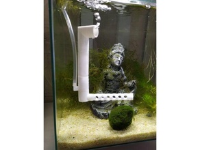 filtre exhausteur de mini l'air l'aquarium enhancer l'extracteur la mousse nano 3d print model - Mito3D