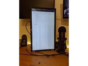 acer k222hql verticale del supporto monitor 3d print model - Mito3D