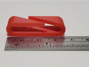 cabo mantenha - versão pequena grampo eletrônica segure para baixo projetos fio prendedor de 3d print model - Mito3D