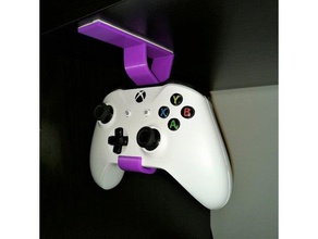 xbox controller hanging holder stand one 3d print model - Mito3D