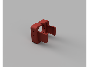 dji camera adaptor snap-fit mount fpv 3d print model - Mito3D