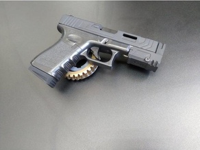 glock 23 softair kit personalizzato airsoft accessori glock23 rivista 3d print model - Mito3D