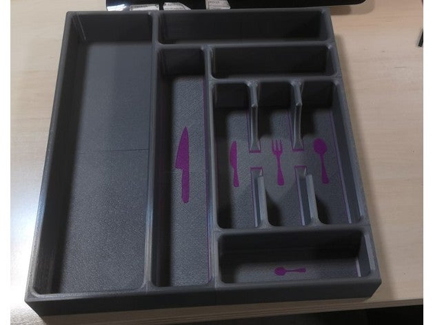 cutlery tray 3D print model - Mito3D