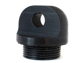 water bottle cap 27mm threads 27mmx15 bottlecap lid 3d print model - Mito3D