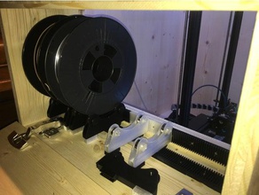 filament spool base 3d print model - Mito3D