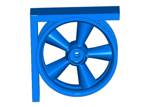 mag wheel shelf bracket screw tape mount automotive support shop 3d print model - Mito3D