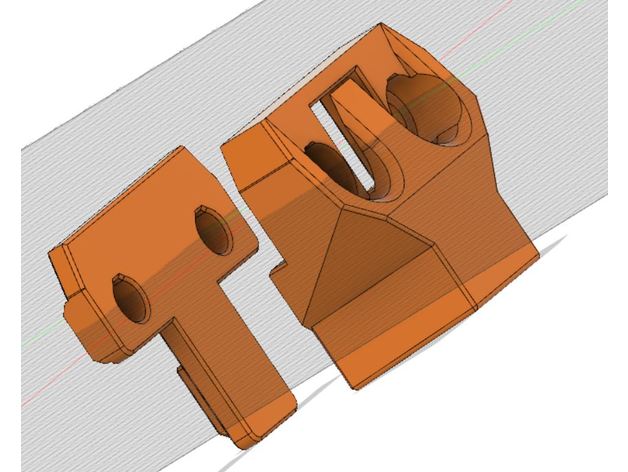 full bear mk3 y-axis lineal rails mgn12 v2 3D print model - Mito3D