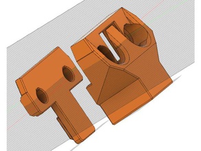 voll tragen mk3 y-Achse lineare Schienen mgn12 v2 3d print model - Mito3D