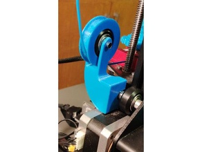 ender 3 filament guide v slot wheel creality ender3 3d print model - Mito3D