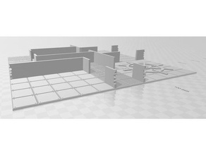 starquest consiglio di amministrazione 3d space crusade 3d-parete compatibile juicedcustoms remix 28mm spazio crociata da tavolo 3d print model - Mito3D