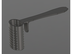 tea strainer bag cup holder kitchen 3d print model - Mito3D