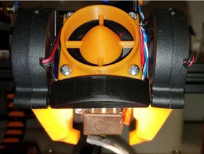 o ventilador com led de shrout 40x40 ender 3 herói me gen diodo emissor luz 3d print model - Mito3D