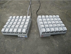 handwired de nyquist cas dessus des touches arduino clavier mécanique 3d print model - Mito3D