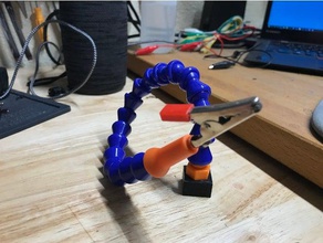 benchdog helping hands adapter bench dog helping-hands helpinghands hand 3d print model - Mito3D