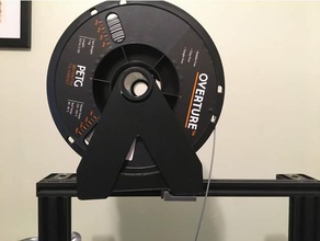 suspended tush stabilizer spool holder 3d print model - Mito3D