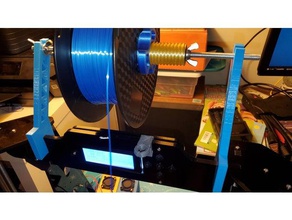tronxy p802ma spool-Halter filament spool holder prusa i3 3d print model - Mito3D