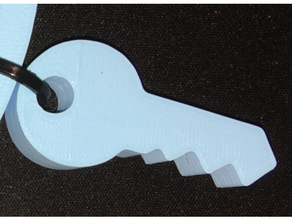 3 kalın anahtar-pin anahtar 3d print model - Mito3D