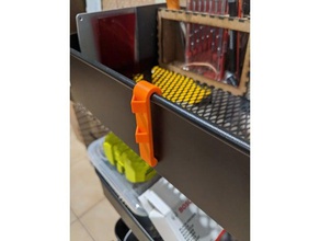 ikea r skog trolley organiser clip mounts clips organizer raskog 3d print model - Mito3D