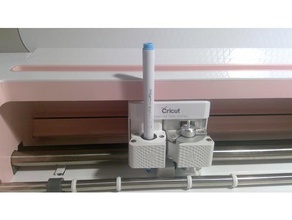 cricut crayola supertips adapter collet cricut-Adapter 3d print model - Mito3D