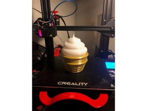 ice cream storage container icecream 3d print model - Mito3D
