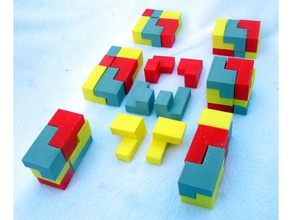 o'beirne s cube puzzle 3d print model - Mito3D